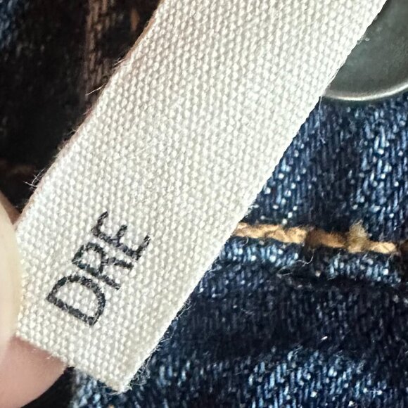 Rag & Bone Denim Dre Distressed Jeans Pants Dark Colvin Wash Size 28 Women's - Picture 12 of 14